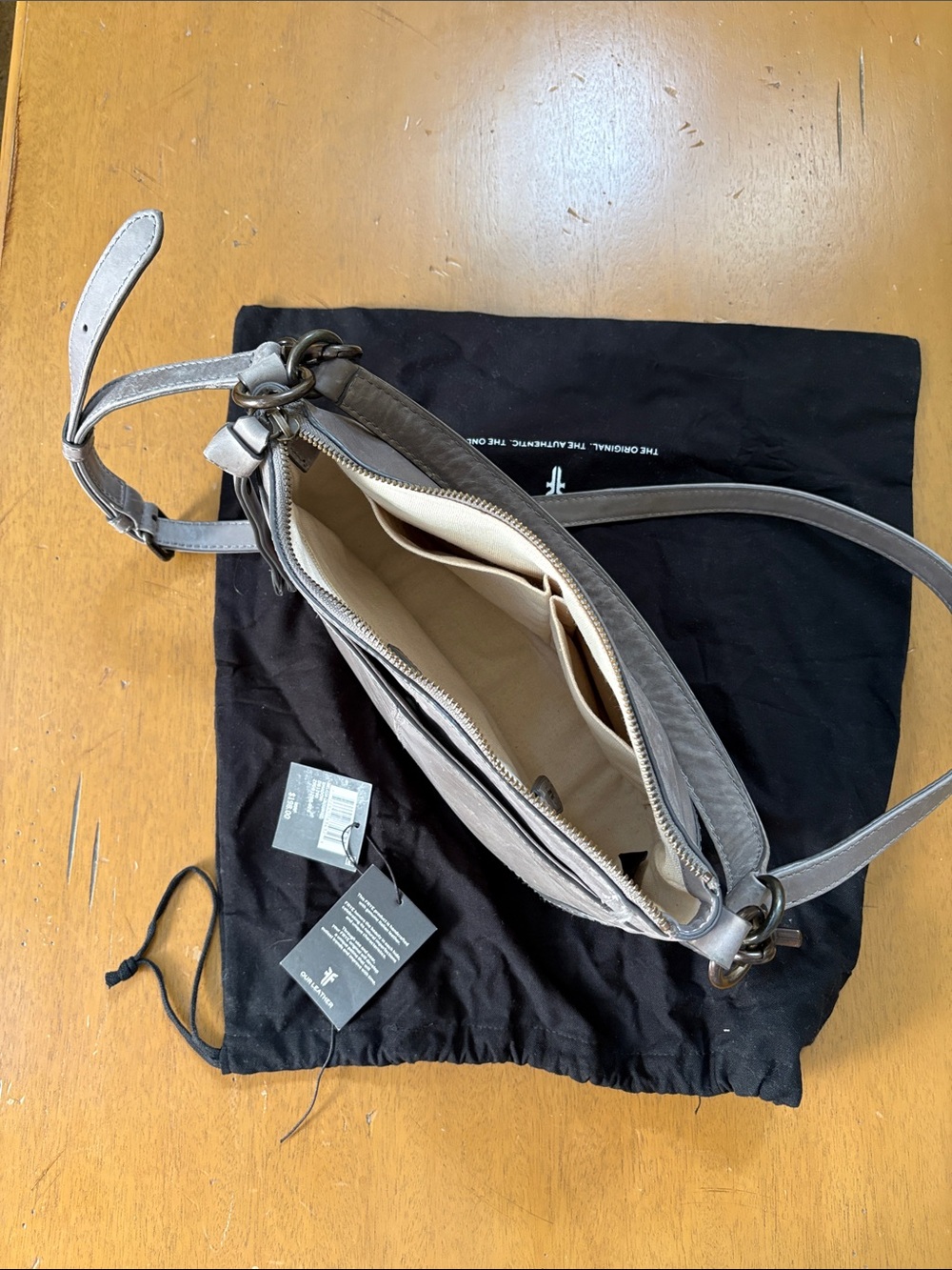 FRYE crossbody satchel bag.